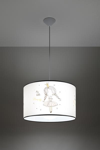 Lampa wisząca PRINCESS 40 + 1x Żarówka LED E27 3000K Ciepła 7,5W 620lm
