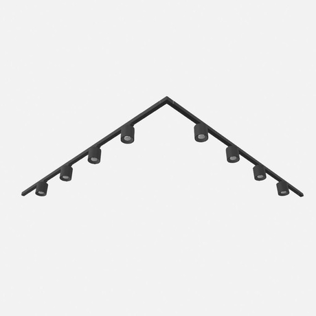 Lampa Sufitowa, 8 punktowa, system szynowy 3 fazowy, ORBIS