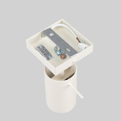 Kinkiet RING beżowy + 1x Żarówka LED GU-10 4000K Zimna 7W 530lm