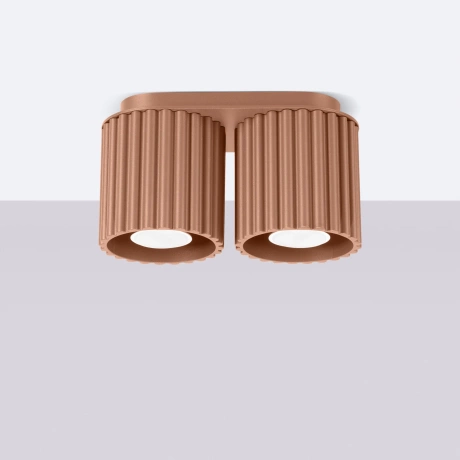 Plafon AURA 2 mocca GU10