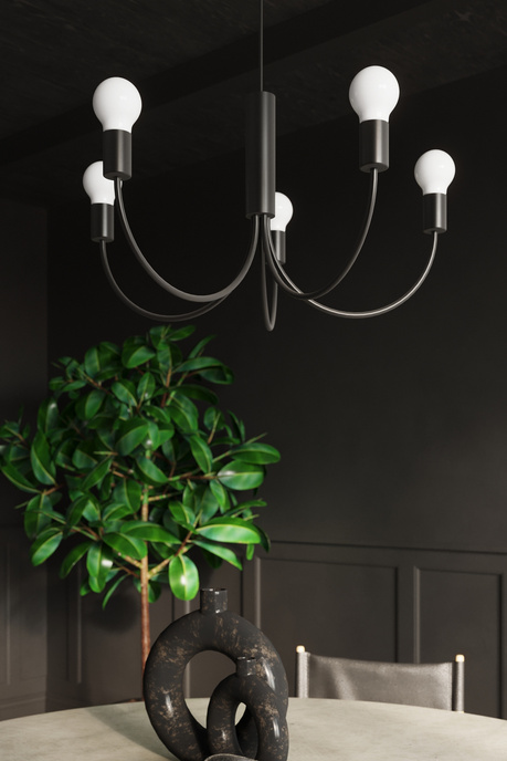 Żyrandol PICCOLO 3 + 3x Żarówka LED E27 3000K Ciepła 7,5W 620lm