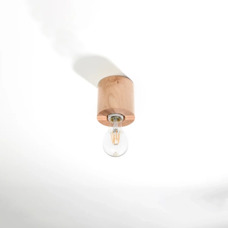 Plafon SALGADO naturalne drewno