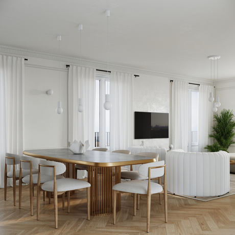 Lampa wisząca HALO 3P biała+ 3X Żarówka LED G9 3000K Ciepła 4,5W 450lm