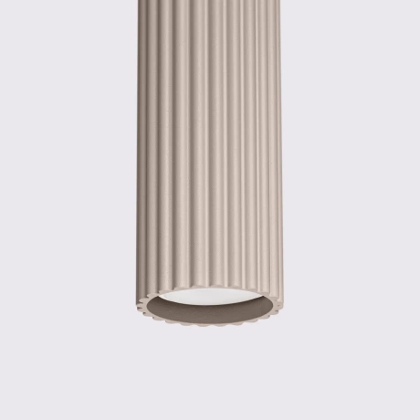 Lampa wisząca KARBON 1 taupe