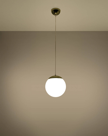Lampa wisząca UGO 20 złota + 1x Żarówka LED E27 3000K Ciepła 7,5W 620lm