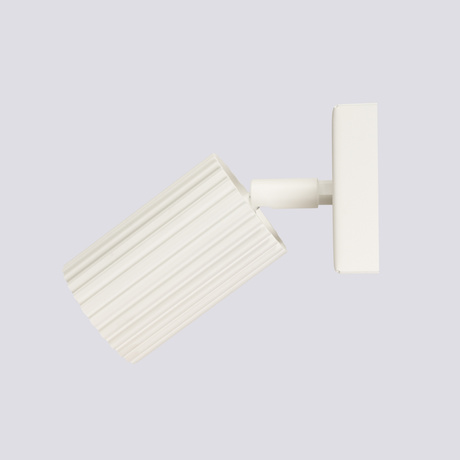 Kinkiet KARBON beżowy + 1x Żarówka LED GU-10 4000K Zimna 7W 530lm