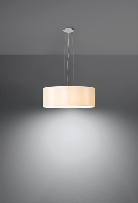 Żyrandol ROLLO 45 biały + 3x Żarówka LED E27 4000K Zimna 7,5W 650lm