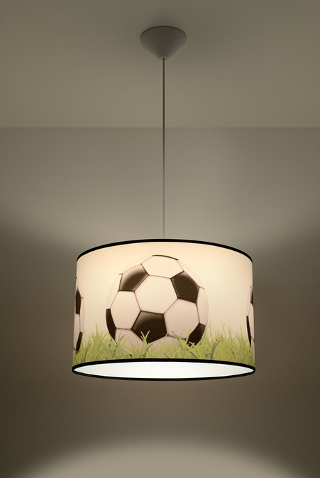 Lampa wisząca PIŁKA C 40 + 1x Żarówka LED E27 4000K Zimna 7,5W 650lm