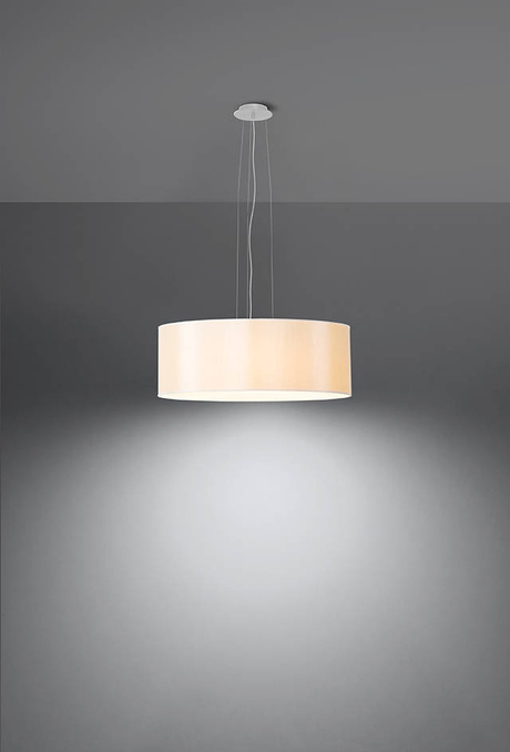 Żyrandol ROLLO 45 biały + 3x Żarówka LED E27 3000K Ciepła 7,5W 620lm