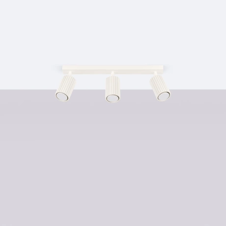 Plafon KARBON 3L beżowy