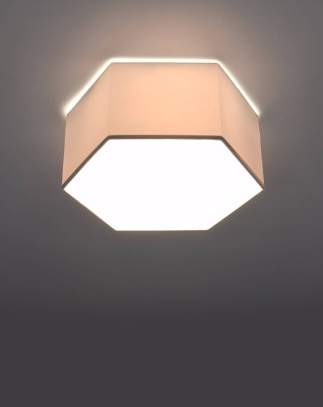 Plafon SUNDE 13 biały +2x Żarówka LED E27 3000K Ciepła 7,5W 620lm