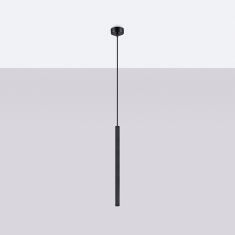 Lampa wisząca ARCHE 1 czarna + 1x Żarówka LED G9 3000K Ciepła 4,5W 450lm