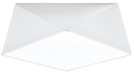 Plafon HEXA 35 BIAŁY + 2x Żarówka LED E27 4000K Zimna 7,5W 650lm