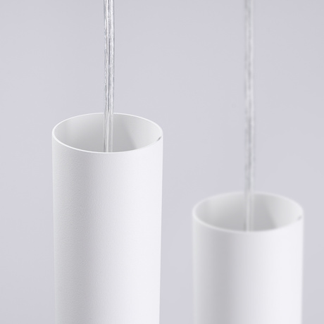 Lampa wisząca LAMI 3P biały + 3X Żarówka LED GU-10 3000K Ciepła 7W 510lm