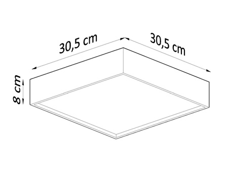 Plafon MADERA 305 dąb