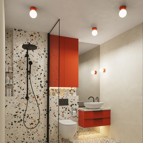 Plafon ZORI brzoskwiniowy IP44