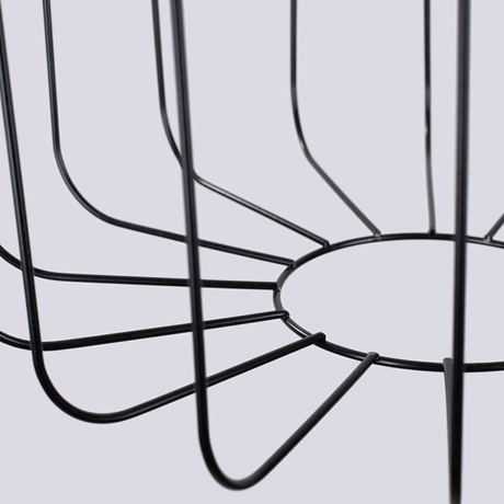 Lampa wisząca SKAAR czarna