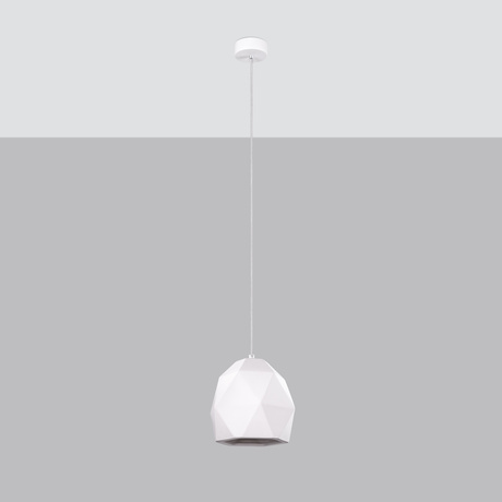 Lampa wisząca ceramiczna MINT + 1X Żarówka LED E27 3000K Ciepła 7,5W 620lm