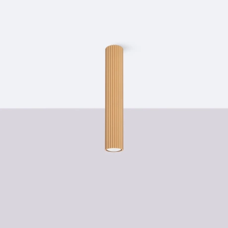 Plafon KARBON 40 złoty