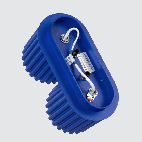 Plafon AURA 2 ultramaryna GU10 + 2X Żarówka LED GU-10 3000K Ciepła 7W 510lm