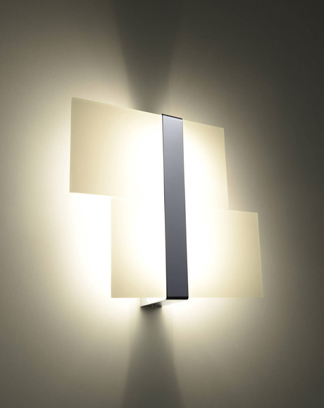 Kinkiet MASSIMO chrom + 2x Żarówka LED G9 3000K Ciepła 4,5W 510lm