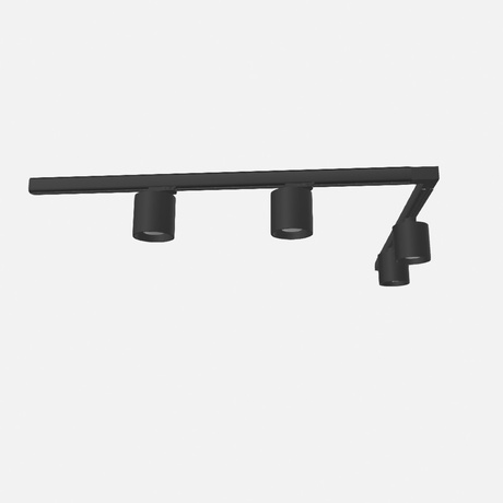 Lampa Sufitowa, 4 punktowa, system szynowy 3 fazowy, ORBIS