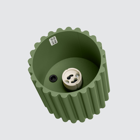 Plafon AURA 1 zielony oliwkowy GU10 + 2X Żarówka LED GX53 3000K 8W 720lm