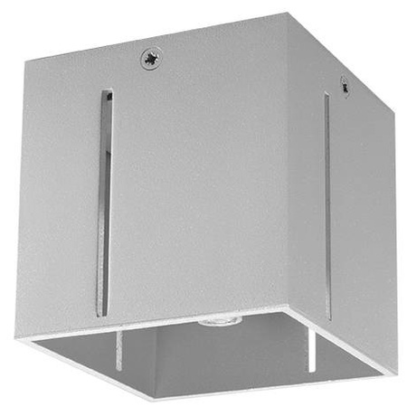 Plafon PIXAR szary + 1x Żarówka LED G9 3000K Ciepła 4,5W 510lm