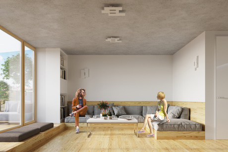 Kinkiet FABIANO + 2x Żarówka LED E27 3000K Ciepła 7,5W 620lm