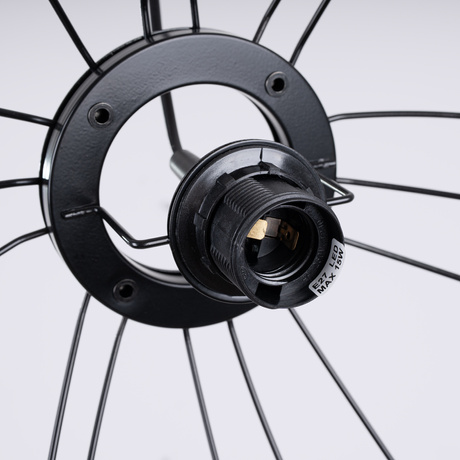 Lampa wisząca ZIRO czarna