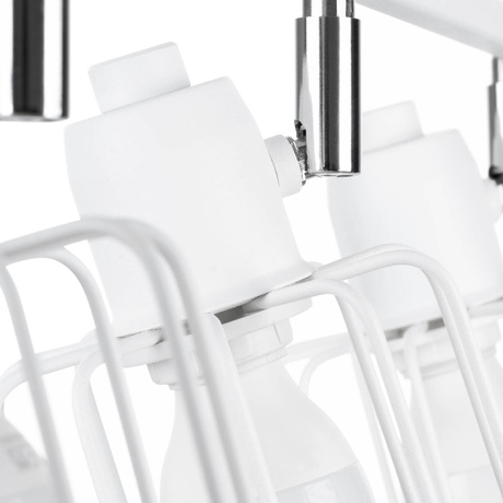 Plafon BELUCI 3 biały + 3x Żarówka LED E14 3000K Ciepła 7,5W 620lm