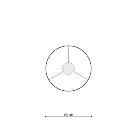 Lampa wisząca KOTY 40 + 1x Żarówka LED E27 3000K Ciepła 7,5W 620lm