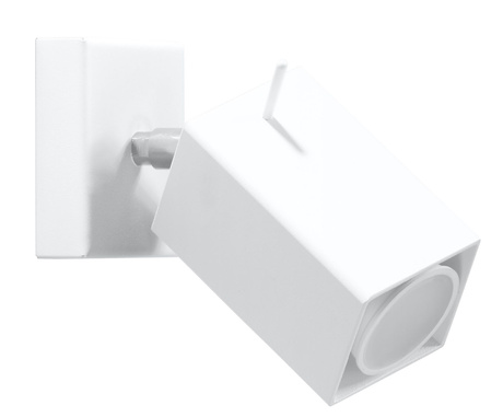 Kinkiet MERIDA 1 biały + 1x Żarówka LED GU-10 4000K Zimna 7W 630lm