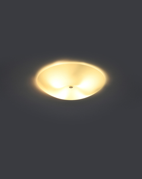 Plafon FUSION 430 + 4x Żarówka LED E27 4000K Zimna 7,5W 650lm