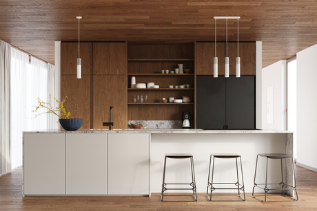 Lampa wisząca BORGIO 2 biała + 2x Żarówka LED GU-10 3000K Ciepła 7W 620lm