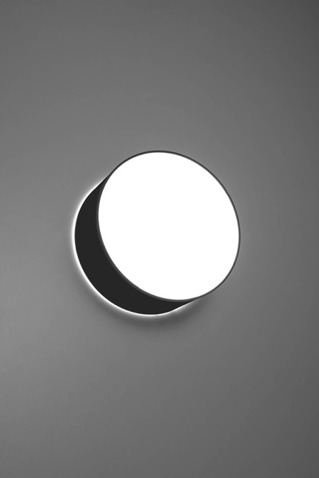 Plafon sufitowy ARENA 25 CZARNA + 1x Żarówka LED E27 3000K Ciepła 7,5W 620lm