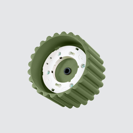 Plafon AURA 1 zielony oliwkowy Gx53 + 1X Żarówka LED GX53 3000K 8W 720lm