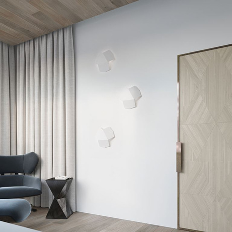 Kinkiet TRE biały + 2x Żarówka LED G9 3000K Ciepła 4,5W 510lm