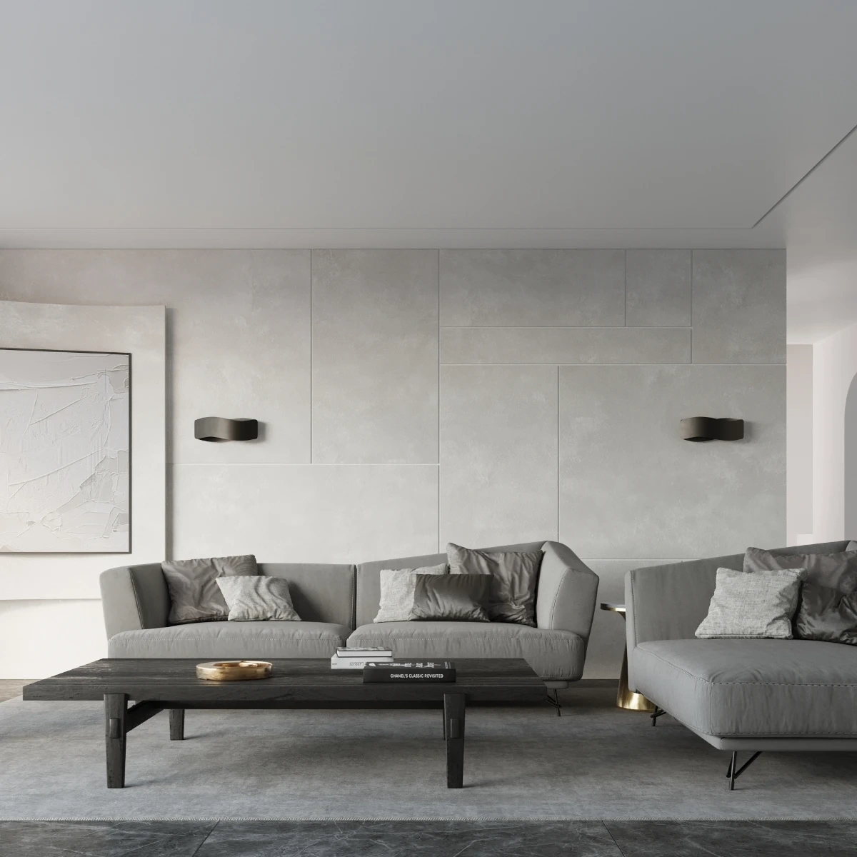 Kinkiet  TILA 40 czarny