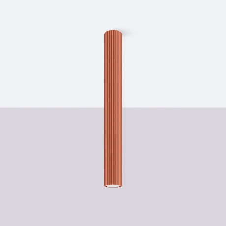 Plafon KARBON 60 ochra czerwona