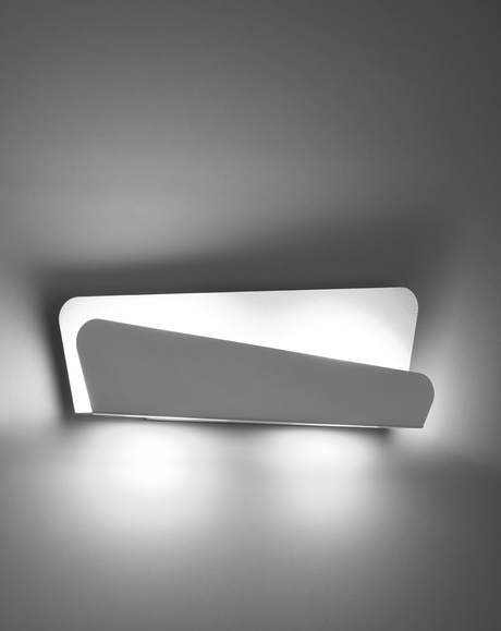 Kinkiet BASCIA biała + 2x Żarówka LED G9 4000K Zimna 4,5W 530lm