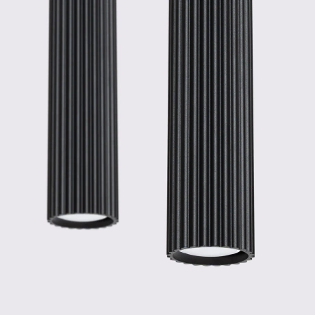 Lampa wisząca KARBON 2 czarny