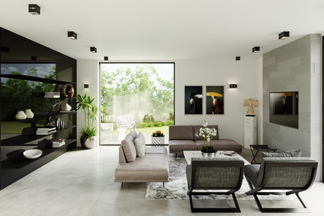 Kinkiet LOBO czarny + 1x Żarówka LED G9 4000K Zimna 4,5W 530lm