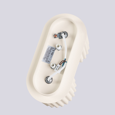 Plafon AURA 2 beżowy GU10 + 2X Żarówka LED GU-10 4000K Zimna 7W 530lm