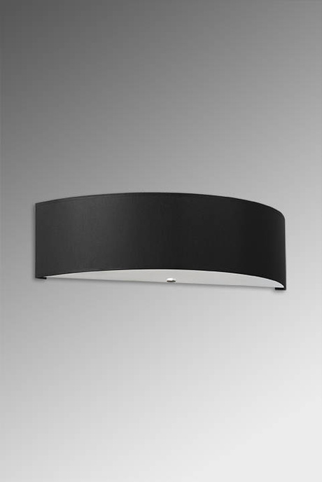 Kinkiet SKALA czarny + 2x Żarówka LED E27 4000K Zimna 7,5W 650lm