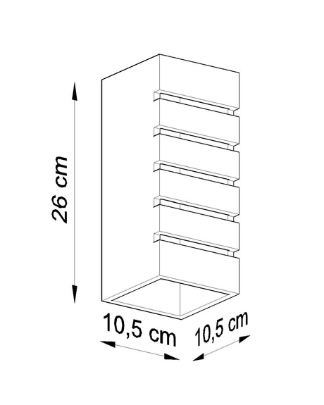 Kinkiet ceramiczny SAMIR biały + 1x Żarówka LED E27 4000K Zimna 7,5W 650lm