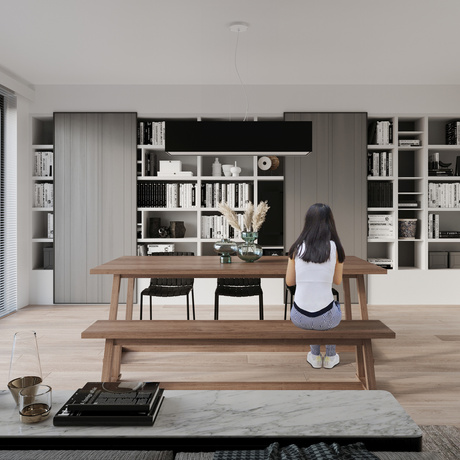 Żyrandol SANTA 120 czarny + 5x Żarówka LED E27 4000K Zimna 7,5W 650lm