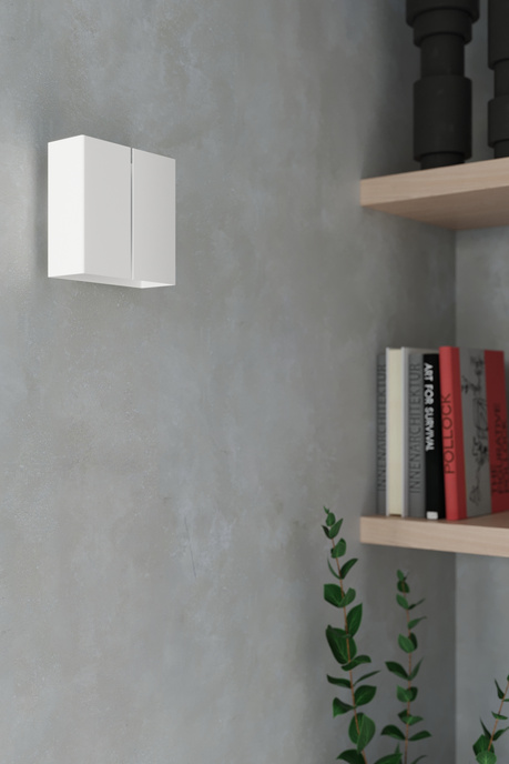 Kinkiet LINEA biała + 2x Żarówka LED G9 3000K Ciepła 4,5W 510lm