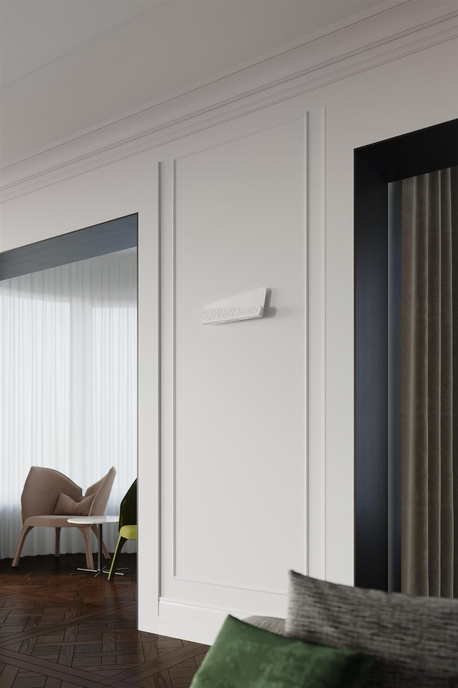 Kinkiet ALIZA biała + Żarówka LED G9 3000K Ciepła 4,5W 510lm