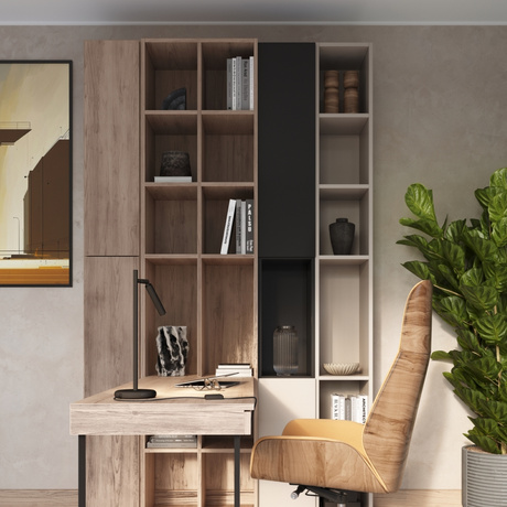 Lampa biurkowa PASTELO czarna +1x Żarówka LED G9 3000K Ciepła 4,5W 450lm